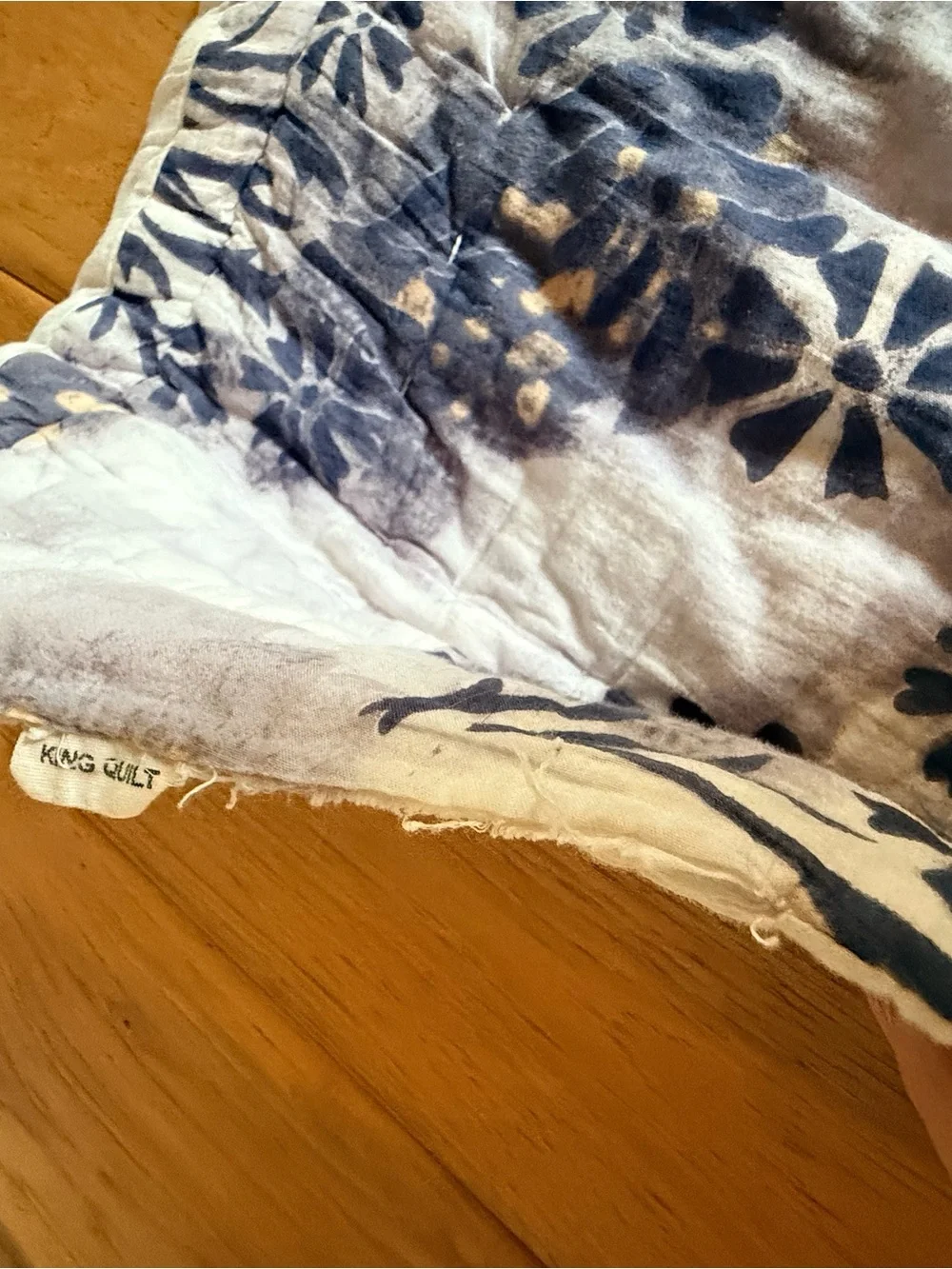 Anthropologie quilt floral